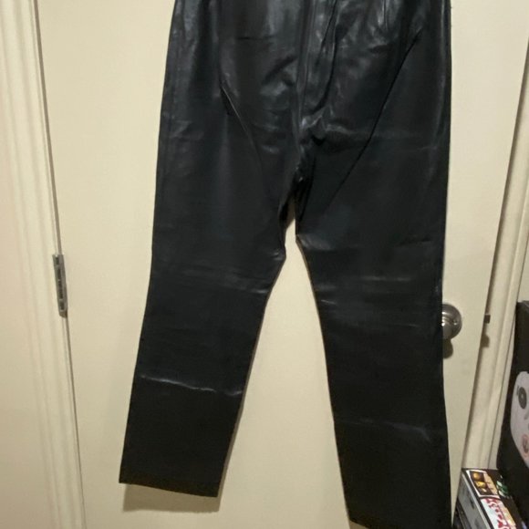 Vintage Kenneth Cole Leather Pants - Picture 4 of 4